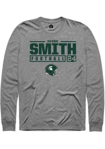 Shawn Smith Rally Mens Graphite Michigan State Spartans NIL Stacked Box Tee