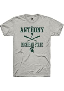 Mik Anthony Ash Michigan State Spartans NIL Sport Icon Short Sleeve T Shirt