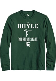 Amy Doyle Rally Mens Green Michigan State Spartans NIL Sport Icon Tee