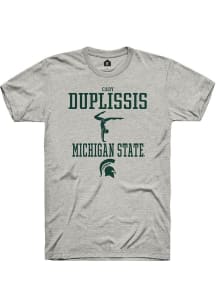 Cady Duplissis Ash Michigan State Spartans NIL Sport Icon Short Sleeve T Shirt