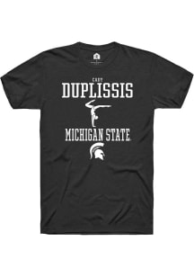 Cady Duplissis Black Michigan State Spartans NIL Sport Icon Short Sleeve T Shirt