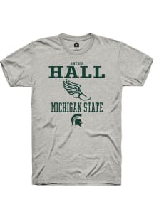 Anyssa Hall Ash Michigan State Spartans NIL Sport Icon Short Sleeve T Shirt