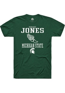 Margaret Jones Green Michigan State Spartans NIL Sport Icon Short Sleeve T Shirt