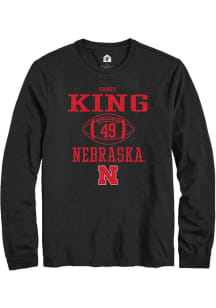 Danny King Rally Mens  Nebraska Cornhuskers NIL Sport Icon Tee