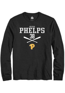 Holden Phelps  Pitt Panthers Black Rally NIL Sport Icon Long Sleeve T Shirt