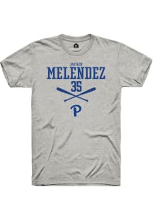 Jayden Melendez Ash Pitt Panthers NIL Sport Icon Short Sleeve T Shirt
