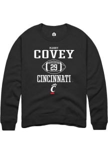 Manny Covey Rally Mens  Cincinnati Bearcats NIL Sport Icon Crew Sweatshirt