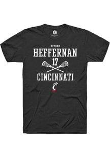 Brenna Heffernan Black Cincinnati Bearcats NIL Sport Icon Short Sleeve T Shirt