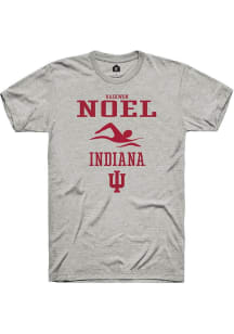 Raekwon Noel Ash Indiana Hoosiers NIL Sport Icon Short Sleeve T Shirt