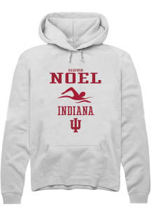 Raekwon Noel Rally Mens White Indiana Hoosiers NIL Sport Icon Hooded Sweatshirt