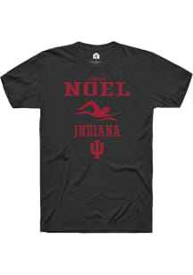 Raekwon Noel Black Indiana Hoosiers NIL Sport Icon Short Sleeve T Shirt