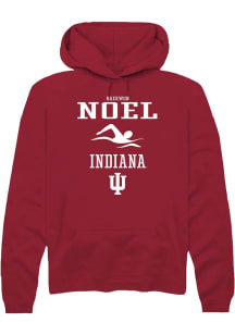 Raekwon Noel Rally Mens Red Indiana Hoosiers NIL Sport Icon Hooded Sweatshirt