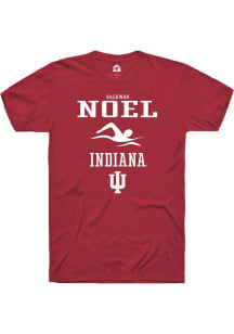 Raekwon Noel Red Indiana Hoosiers NIL Sport Icon Short Sleeve T Shirt