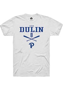 Caden Dulin  Pitt Panthers White Rally NIL Sport Icon Short Sleeve T Shirt