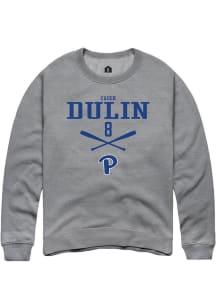 Caden Dulin Rally Mens Graphite Pitt Panthers NIL Sport Icon Crew Sweatshirt