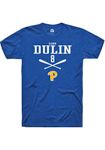 Caden Dulin  Pitt Panthers Blue Rally NIL Sport Icon Short Sleeve T Shirt