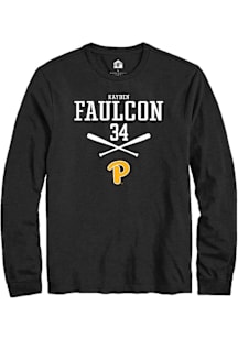 Kayden Faulcon  Pitt Panthers Black Rally NIL Sport Icon Long Sleeve T Shirt
