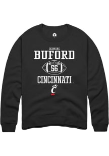 Deondre Buford Rally Mens  Cincinnati Bearcats NIL Sport Icon Crew Sweatshirt