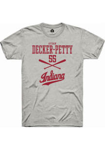 Aydan Decker-Petty Ash Indiana Hoosiers NIL Sport Icon Short Sleeve T Shirt