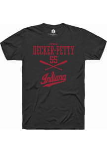 Aydan Decker-Petty Black Indiana Hoosiers NIL Sport Icon Short Sleeve T Shirt