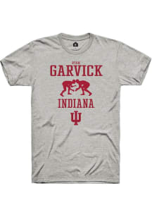 Ryan Garvick Ash Indiana Hoosiers NIL Sport Icon Short Sleeve T Shirt