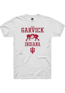 Ryan Garvick White Indiana Hoosiers NIL Sport Icon Short Sleeve T Shirt