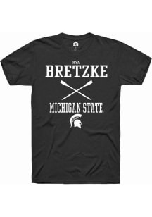 Mya Bretzke Black Michigan State Spartans NIL Sport Icon Short Sleeve T Shirt