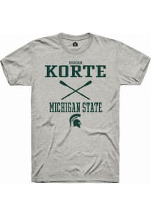 Reagan Korte Ash Michigan State Spartans NIL Sport Icon Short Sleeve T Shirt