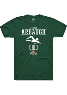 Isabella Arbaugh  Ohio Bobcats Green Rally NIL Sport Icon Short Sleeve T Shirt