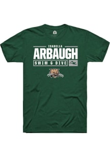 Isabella Arbaugh  Ohio Bobcats Green Rally NIL Stacked Box Short Sleeve T Shirt