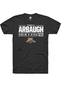 Isabella Arbaugh  Ohio Bobcats Black Rally NIL Stacked Box Short Sleeve T Shirt
