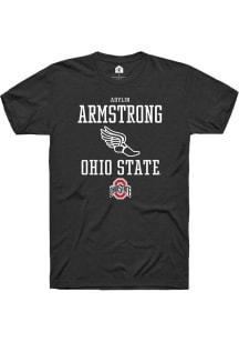 Adylin Armstrong Black Ohio State Buckeyes NIL Sport Icon Short Sleeve T Shirt