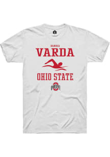 Danika Varda White Ohio State Buckeyes NIL Sport Icon Short Sleeve T Shirt