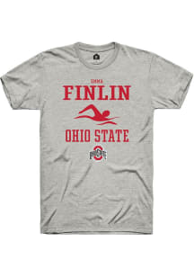 emma finlin Ash Ohio State Buckeyes NIL Sport Icon Short Sleeve T Shirt