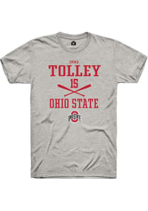 Emma Tolley Ash Ohio State Buckeyes NIL Sport Icon Short Sleeve T Shirt