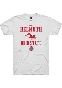 Karl Helmuth White Ohio State Buckeyes NIL Sport Icon Short Sleeve T Shirt