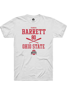 Tanaya Barrett White Ohio State Buckeyes NIL Sport Icon Short Sleeve T Shirt