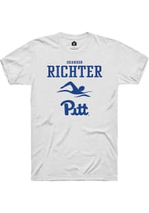 Brandon Richter White Pitt Panthers NIL Sport Icon Short Sleeve T Shirt