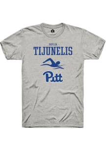 Sofija Tijunelis Ash Pitt Panthers NIL Sport Icon Short Sleeve T Shirt