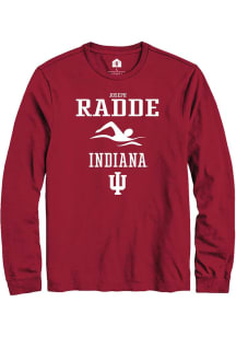 Joseph Radde Rally Mens Red Indiana Hoosiers NIL Sport Icon Tee