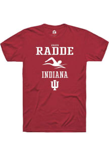 Joseph Radde Red Indiana Hoosiers NIL Sport Icon Short Sleeve T Shirt