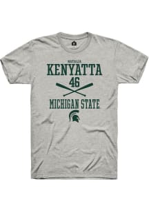 Natalia Kenyatta Ash Michigan State Spartans NIL Sport Icon Short Sleeve T Shirt