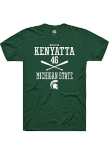 Natalia Kenyatta Green Michigan State Spartans NIL Sport Icon Short Sleeve T Shirt