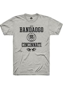 Aziz Bandaogo Ash Cincinnati Bearcats NIL Sport Icon Short Sleeve T Shirt