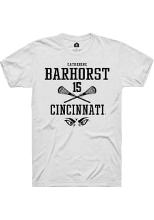 Catherine Barhorst White Cincinnati Bearcats NIL Sport Icon Short Sleeve T Shirt