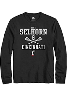 Paige Selhorn  Cincinnati Bearcats Black Rally NIL Sport Icon Long Sleeve T Shirt