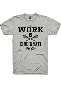 Thea Work Ash Cincinnati Bearcats NIL Sport Icon Short Sleeve T Shirt