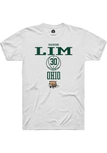 Madison Lim  Ohio Bobcats White Rally NIL Sport Icon Short Sleeve T Shirt