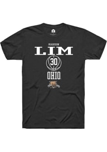 Madison Lim  Ohio Bobcats Black Rally NIL Sport Icon Short Sleeve T Shirt