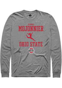 Gianna Mojonnier Rally Mens Graphite Ohio State Buckeyes NIL Sport Icon Tee